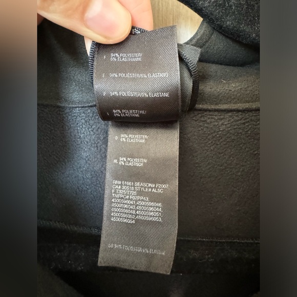 Northface Mens Midweight Fleece Rain Jacket - Picture 3 of 13